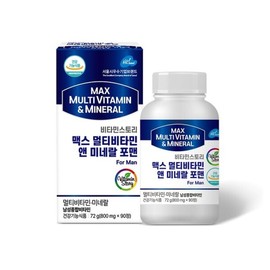 Vitamin Story 3개월분) 비타민스토리 맥스 멀티비타민미네랄 포맨 남성비타민 90정 1박스 3-Month Supply) Vitamin Story Max Multivitamin Mineral for Men 90 Tablets 1 Box