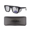 Titus Retro Safety Readers Cheaters Glasses Side Shields ANSI Z87