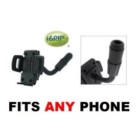 iGrip Hands-free car truck Cell Phone Holder KIT with Cigarette Lighter Mount