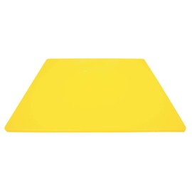 Professional Plastic Yellow Cutting Board, 24 x 18 Inch Extra Large, HDPE Poly for Restaurants, Dishwasher Safe for Chicken Poultry