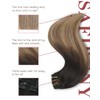 SAFIRENY Clip in Hair Extensions Real Human Hair, 14 Inch