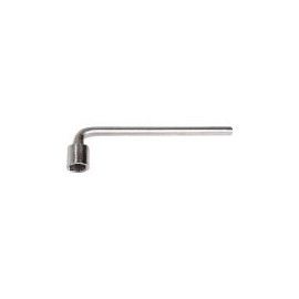 Asahi Kinzoku Kougyou L-Shaped Box Wrench, Hex, LB0013, Side Dimension: 13 x Overall Length: 190 x Depth: 17 mm, 1 pc