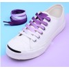JIHUOO 5 Pairs Flat Colour Gradient Colourful Shoelaces Shoe Straps