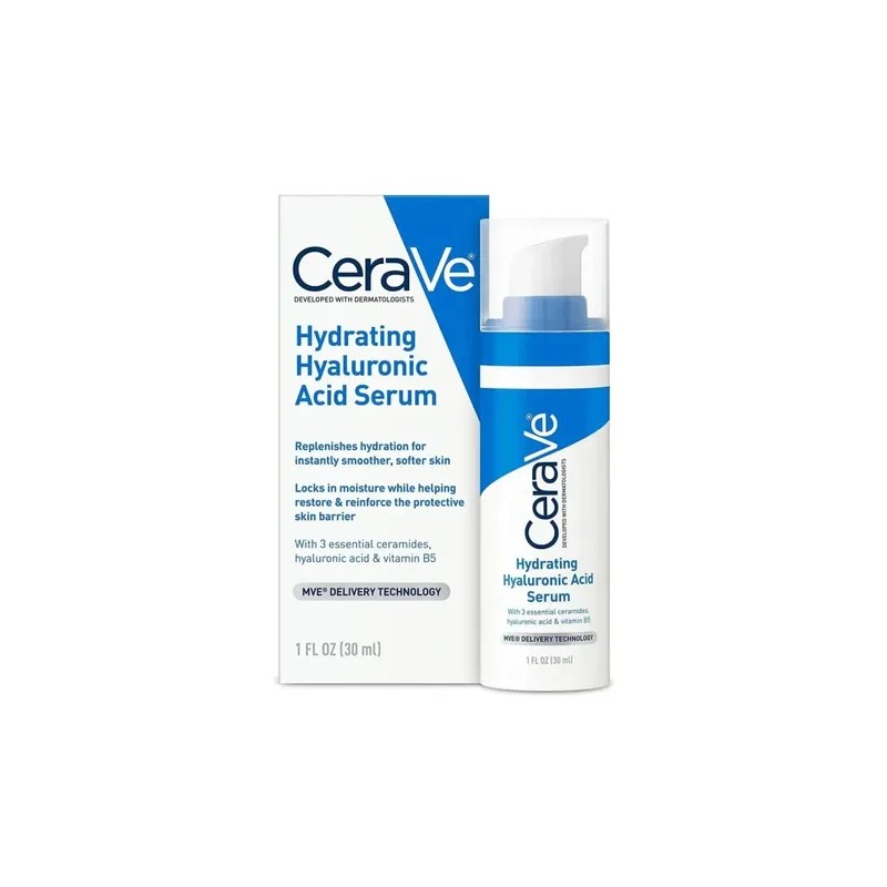 2pack Serum Hidratante Cerave Con Ácido Hialurónico 30 Ml