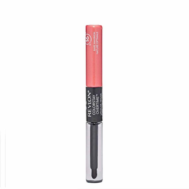 Labial Líquido Revlon ColorStay Overtime Lipcolor tono 350 Bare Maximum