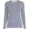 Lands' End Women's Long Sleeve Relaxed UPF 50 Rash Guard,