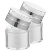 Gatuida 2pcs Lotion Pump Bottles Airless Travel Containers Leakproof Cream
