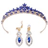 Aularso - Juego de tiaras y coronas de princesa para