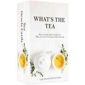 GZXINKE What's The Tea? Relationships Oracle Cards, Life Oracle Deck, Oracle Cards Deck for Beginners, Interpreting Our Career and Life Relationships