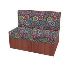 FUANGUI RV Dinette Cushion Covers Stretch Camper Cushion Cover Booth Seats Replacement RV Cushion Covers Washable Sofa Furniture Protector (C20, 1 Bench Cover & 1 Backrest Cover)