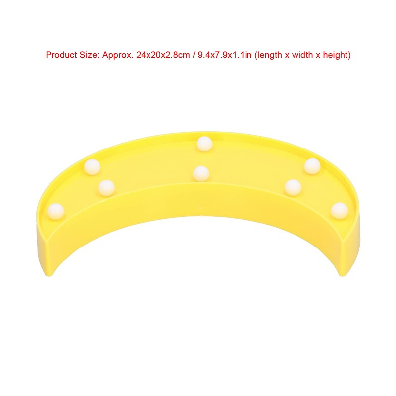 Moon Lamp Night Light 8 LED Warm White Lighting for