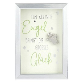 Depesche 11625-005 - Photo Frame with Compliment, Small Decorative Frame with Pretty Saying, Approx. 8.4 x 5.8 x 1.9 cm, Ideal as a Gift or a Little Present