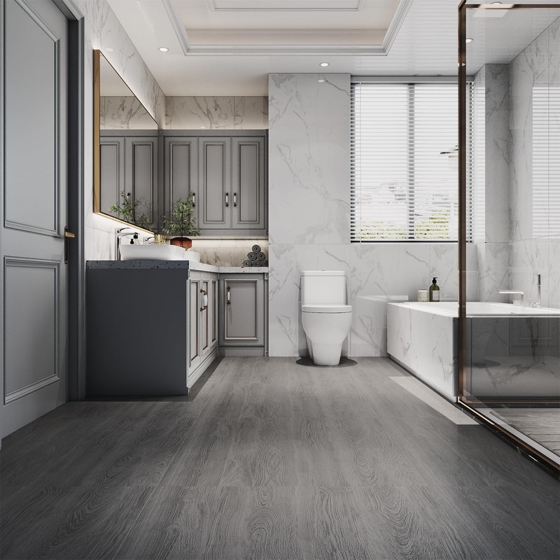 ZRJT Peel and Stick Floor Tile 11.8” x 590” Vinyl