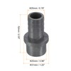 PATIKIL UPVC Reducer Pipe Fitting 25mm OD 20mm Barbed, 3