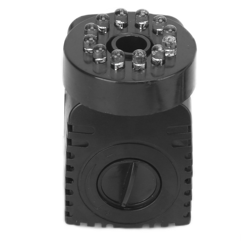 Submersible Fountain Pump With LED Light Water Pump Light for