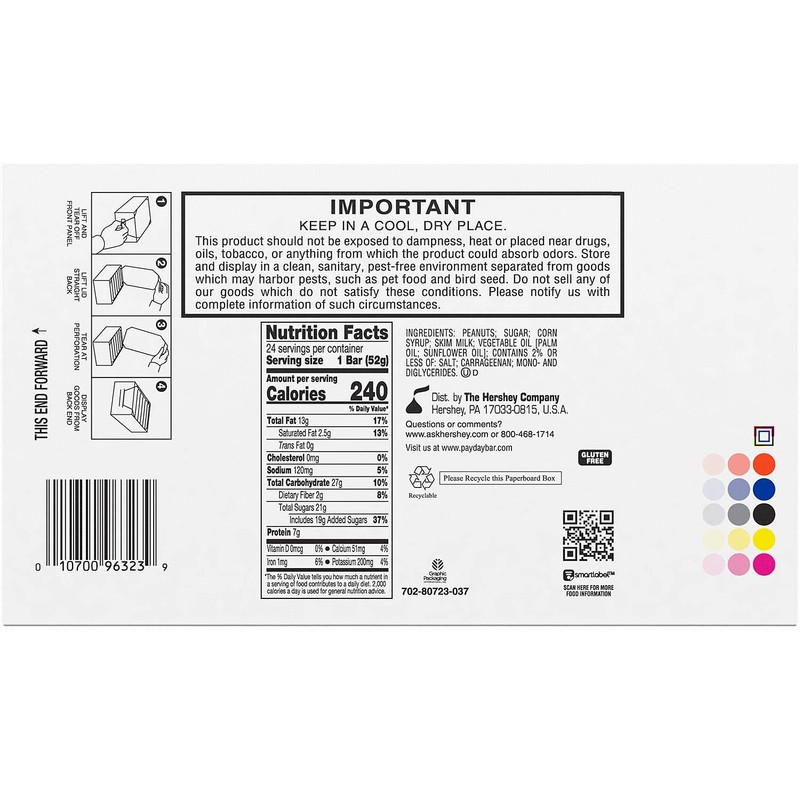 Payday Bars (1.85 oz., 24 ct.)