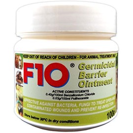 F10 F10 Products Germicidal Barrier Ointment - 100g Pot (x 100g tub)