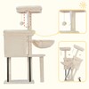 Hey-brother Cat Tree Tower, Scratching Posts with Cozy Condo, Padded