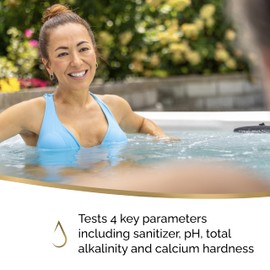 Sirona Spa Care Simply Test Strips – for Use with The Sirona Simply Chlorine-Free & Bromine-Free System for Spas & Hot Tubs, 25-Count Bottle (82120)