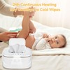 Baby Wipe Warmer with Night Light,Innovative Spring Design,Baby Wet Wipes