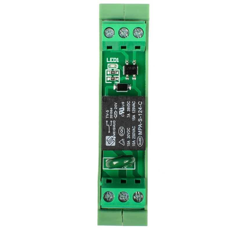GUETNEU Relay Board, Relay Module 1 Channel 1 SPDT DIN