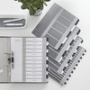 Leitz Index for A4, PC-writable cover sheet and 10 dividers,