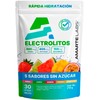 AMARTE LABS Electrolitos en Polvo Sin Azúcar, 5 Sabores, 30