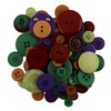 Buttons Galore GB127 Grab Bag Mardi Gras Button
