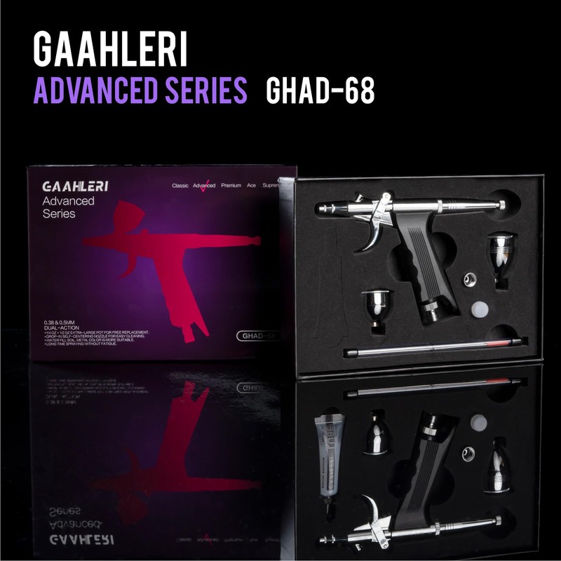 Gaahleri Airbrush Double Action Trigger Type Advanced Series GHAD-68 (Self-centering
