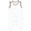 TupTam Baby Girls' Romper with Foot, Pack of 3, Hedgehog