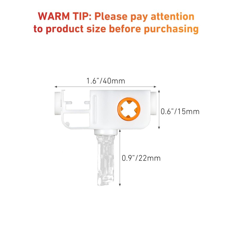 Vertical Blinds Replacement Stem and Gear - Compatible with Standard