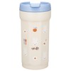 Skater SMVO4-A Octagonal Stainless Steel Tumbler with Lid, 11.8 fl