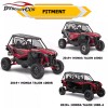 DYSO Steel 2" Rear Receiver Tow Hitch for Honda Talon