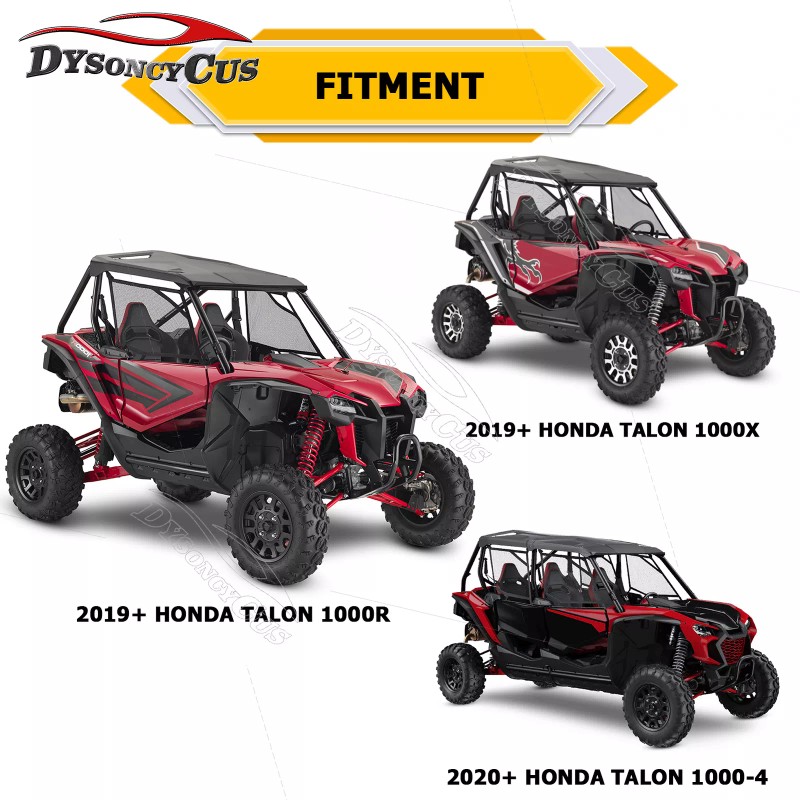DYSO Steel 2" Rear Receiver Tow Hitch for Honda Talon