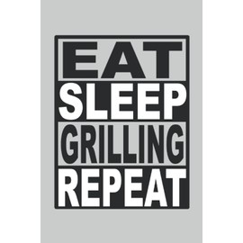 Grillen: Notizbuch A5 Liniert - zum planen, organisieren und notieren