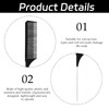 3 Pcs Highlighting Comb Set, Professional Rat Tail Comb, Different
