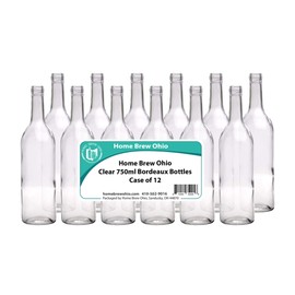Home Brew Ohio Clear 750ml Bordeaux Bottles Case of 12