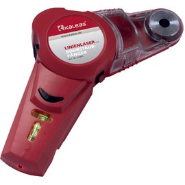 Kaleas Line laser with drill dust collector, 2-in-1, self-retaining by vacuum (33201)