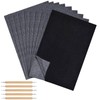 Carbon Paper 100 Sheets Black Transfer Tracing Paper with 5
