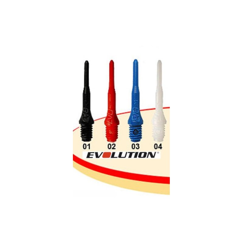 good-darts Original Evolution Points, Evo Dart Tips, Pack of 100,