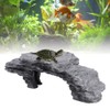 YOUTHINK Aquarium Turtle Basking Habitat, Reptile Shield Climbing Platform Hiding