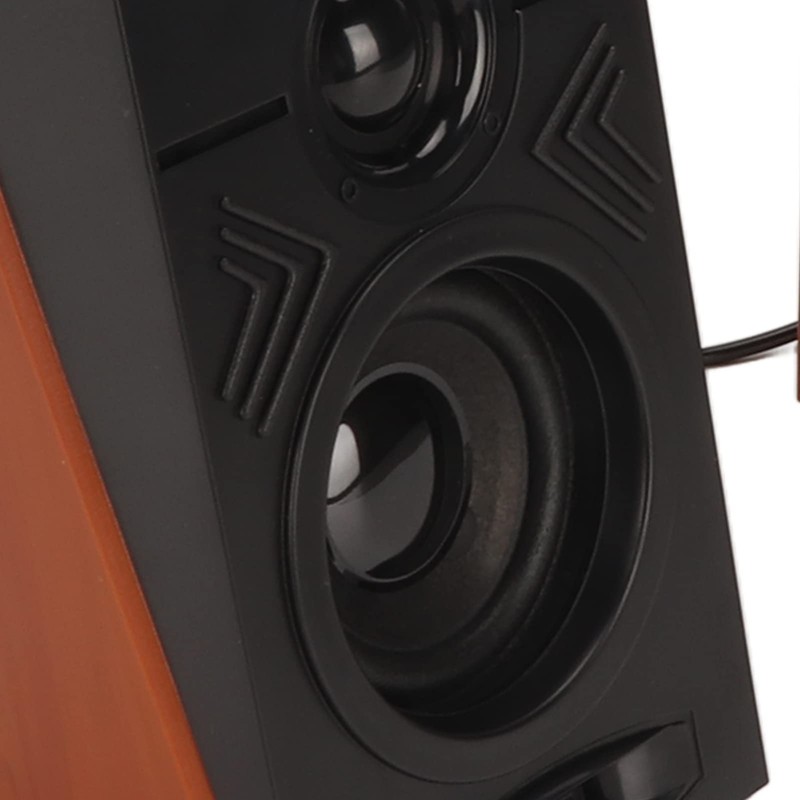 High-Quality Computer Speakers - Stereo Sound System with Deep Bass,