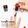 VENALISA 15ml Red Gel Nail Polish, Red Gel Polish Bright