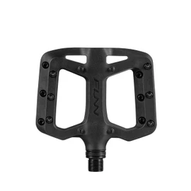 Funn Taipan S Fahrradpedale aus Glasfaserverstärktem Thermoplast mit 9/16-Zoll-CrMo-Achsen für MTB/BMX/Urban/Gravel, Geeignet für Jugendliche, Kinder und Junge Fahrer (Schwarz)