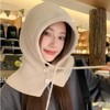 Winter Knit Balaclava Hood Neck Warmer lf1013 Free Size/Pink 5ea