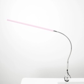 KEEN ESSENTIALS SLIMFLEX LED Table Lamp Flexi Lamp Nail Salon Manicure Home Office, Pink