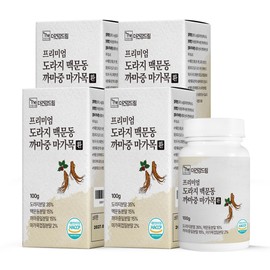 The Health Dream McMoon-dong Bellflower, Rowan, and Kamajung health pills 100g, 4 pieces / 더건강드림 맥문동 도라지 마가목 까마중 건강환 100g, 4개