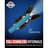 McKillans 40 Degree Pressure Washer Nozzle - Stainless Steel, High-Efficiency