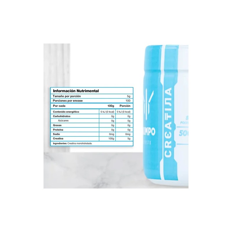 Olimpo, Creatina Monohidratada 100% Pura, Hefesto, 300g