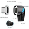 USB C Magnetic Adapter,Right Angle Type C Connector,PD 120W Fast